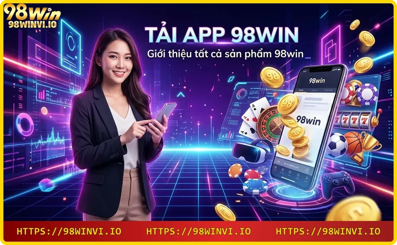 Các sản phẩm của 98WIN trên tải app 98win Các sản phẩm của 98WIN trên tải app 98win