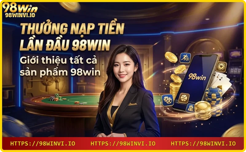 Các sản phẩm giải trí của 98WIN: thể thao, casino, slot, xổ số, bắn cá, đá gà Các sản phẩm giải trí của 98WIN: thể thao, casino, slot, xổ số, bắn cá, đá gà