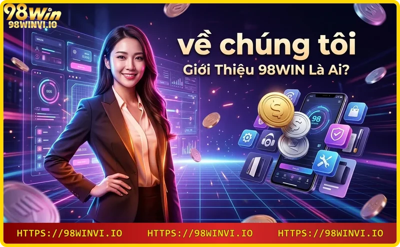 Giới thiệu về chúng tôi 98WIN - nhà cái trực tuyến hàng đầu Việt Nam Giới thiệu về chúng tôi 98WIN - nhà cái trực tuyến hàng đầu Việt Nam
