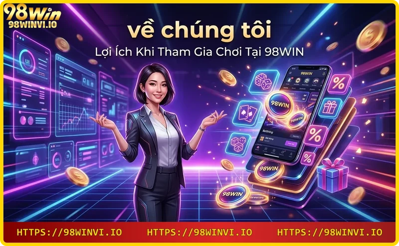 Về chúng tôi lợi ích khi chơi 98WIN - thưởng lớn, hỗ trợ 24/7 Về chúng tôi lợi ích khi chơi 98WIN - thưởng lớn, hỗ trợ 24/7