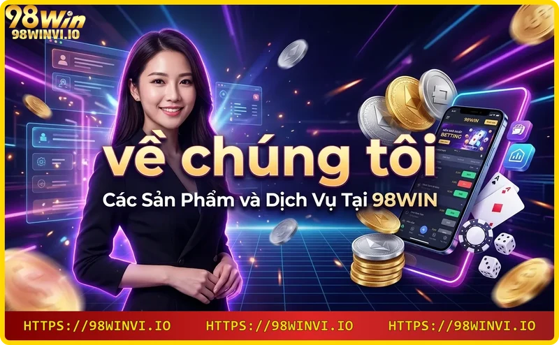 Sản phẩm về chúng tôi 98WIN - cá cược thể thao, casino, slot, xổ số Sản phẩm về chúng tôi 98WIN - cá cược thể thao, casino, slot, xổ số