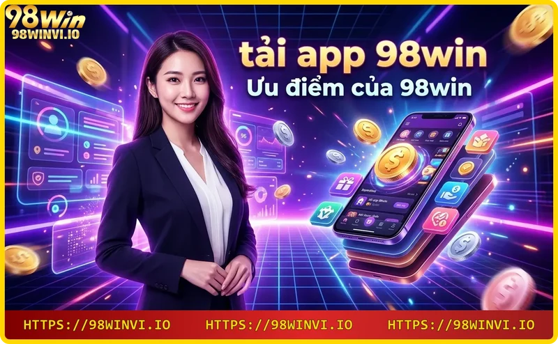 Tải app 98win: Ưu điểm bảo mật và giao dịch nhanh chóng của 98WIN Tải app 98win: Ưu điểm bảo mật và giao dịch nhanh chóng của 98WIN