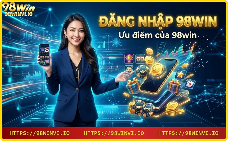 Đăng nhập 98win - Ưu điểm của 98win: bảo mật, tốc độ, đa dạng thanh toán